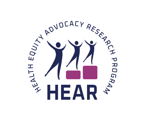 Health Equity Advocacy Research Program (HEAR) logo